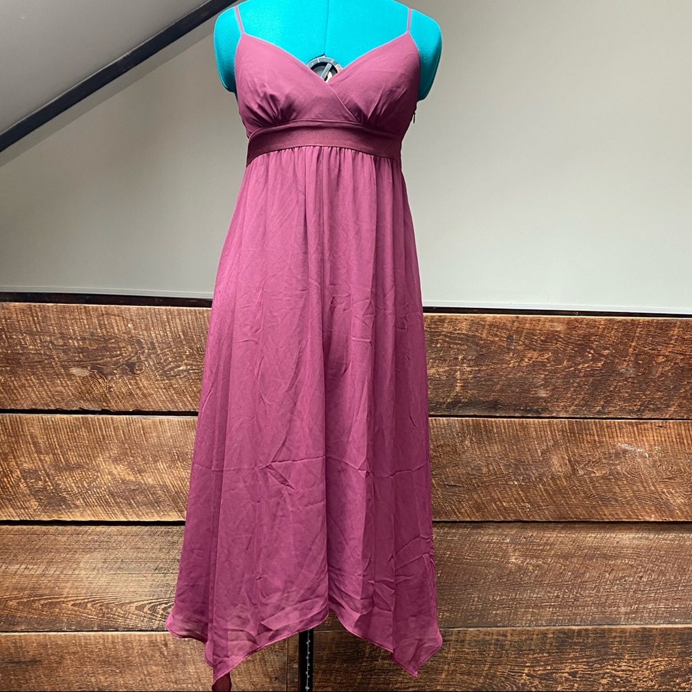 Vintage 90’s Esprit Ethereal Wine Colored Fairycore Dress